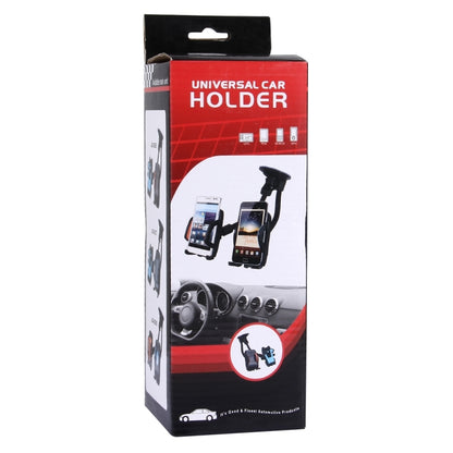 Suction Cup Couple Car Mount Holder Stand Suction Bracket with Adjustable Goose Neck for GPS & PDA & MP4, For iPhone, Samsung, Huawei, Xiaomi, HTC and Other Smartphones(Red) - Car Holders by buy2fix | Online Shopping UK | buy2fix