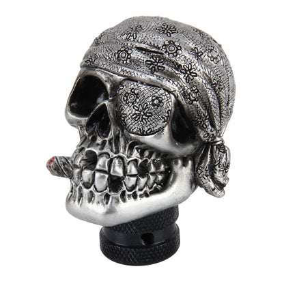 Universal Skull Car Gear Shift Knob Modified Car Gear Shift Knob Auto Transmission Shift Lever Knob Gear Knobs - Shift Knob by buy2fix | Online Shopping UK | buy2fix