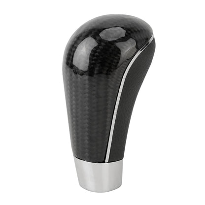 Universal Carbon Fiber Texture Leather Hole Pattern Car Gear Shift Knob Modified Shifter Lever Knob - Shift Knob by buy2fix | Online Shopping UK | buy2fix