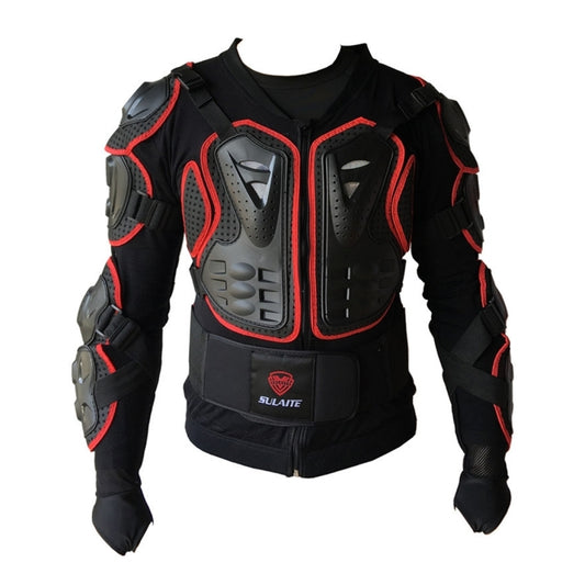 SULAITE BA-03 SUV Motorbike Bicycle Outdoor Sports Armor Protective Jacket, Size: M(Red) - Protective Gear by SULAITE | Online Shopping UK | buy2fix