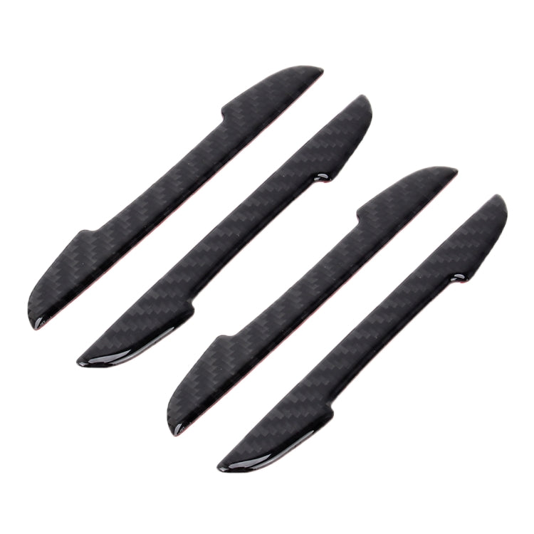 4 in 1 Carbon Fiber Car Auto Side Door Edge Guard Protection Trims Stickers - Anti Collision Sticker by buy2fix | Online Shopping UK | buy2fix