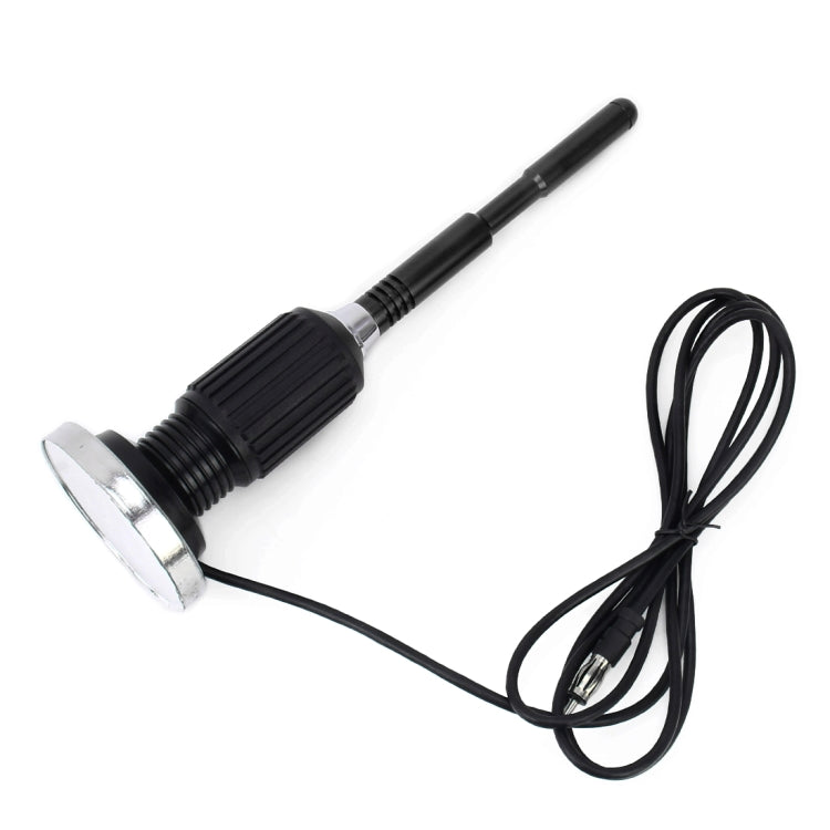 PS-5506 Universal Car Magnetic Roof Mount Base Radio AM/FM Aerial Amplified Antenna(Black) - Aerials by buy2fix | Online Shopping UK | buy2fix