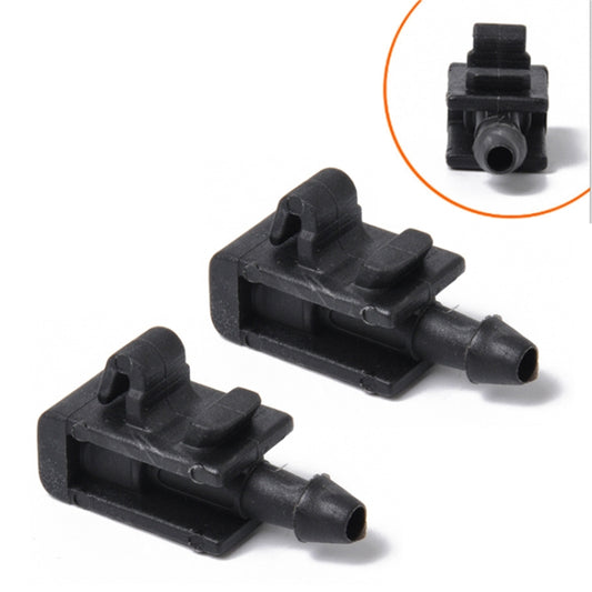 2 PCS Windshield Washer Wiper Jet Water Spray Nozzle Buckle 8200082347 for 2005-2007 Renault Megana 2 - In Car by buy2fix | Online Shopping UK | buy2fix