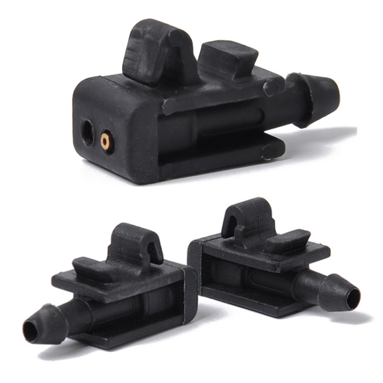 2 PCS Windshield Washer Wiper Jet Water Spray Nozzle Buckle 8200082347 for 2005-2007 Renault Megana 2 - In Car by buy2fix | Online Shopping UK | buy2fix