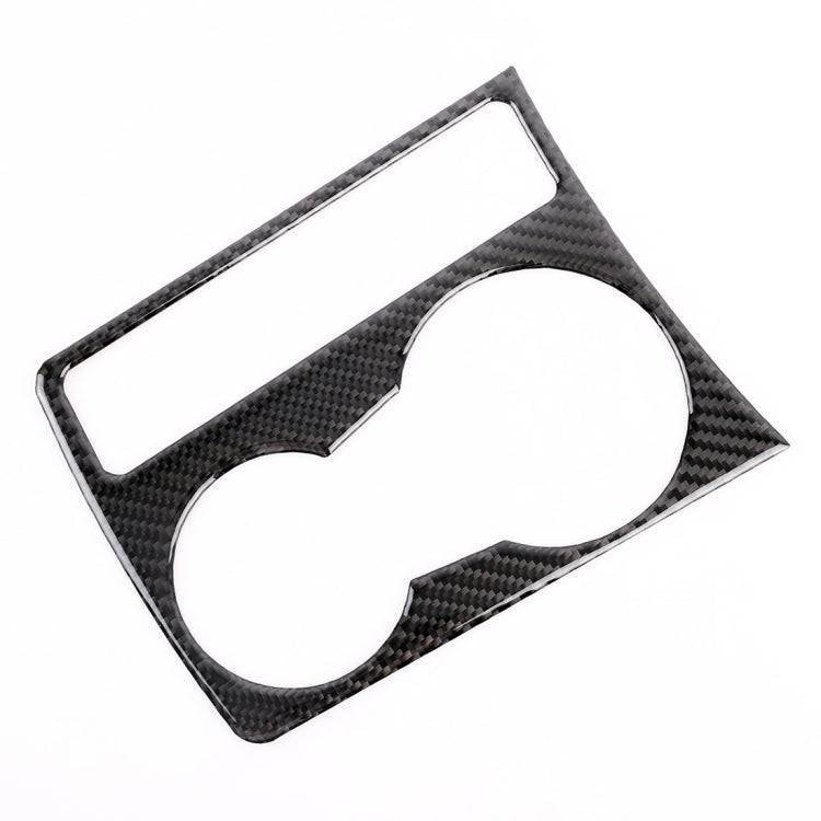 Car Carbon Fiber Water Cup Holder Decorative Sticker for Audi A4L / A5 / Q5 - Car Interior Mouldings by buy2fix | Online Shopping UK | buy2fix