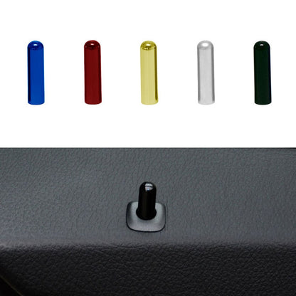 4 in 1 Car Door Latch Pin Door Screw Knob Cap Cover Trim for BMW F10, Left Driving (Gold) - In Car by buy2fix | Online Shopping UK | buy2fix