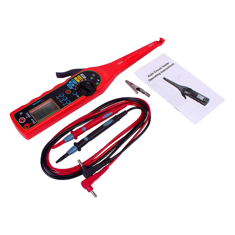 MS8211 Car Electric Circuit Tester (Red) - In Car by buy2fix | Online Shopping UK | buy2fix