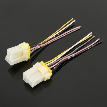 10 PCS 5 PIN Relay Holder Base with Wire - In Car by buy2fix | Online Shopping UK | buy2fix