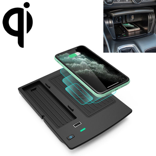 Car Qi Standard Wireless Charger 10W Quick Charging for Honda Accord 2018-2020, Left Driving - In Car by buy2fix | Online Shopping UK | buy2fix