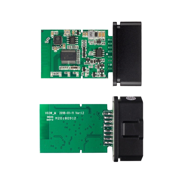 OBD II ELM327 WiFi V1.5 Car Fault Diagnostic Tool PIC25K80 Chip - In Car by buy2fix | Online Shopping UK | buy2fix