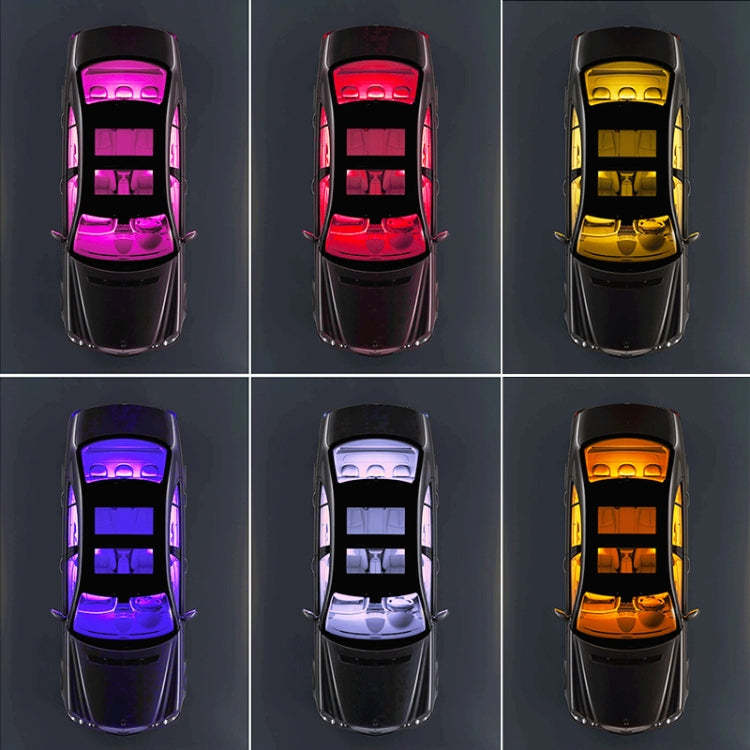 Y11 Cigarette Lighter Car Colorful RGB Foot LED Atmosphere Light - In Car by buy2fix | Online Shopping UK | buy2fix