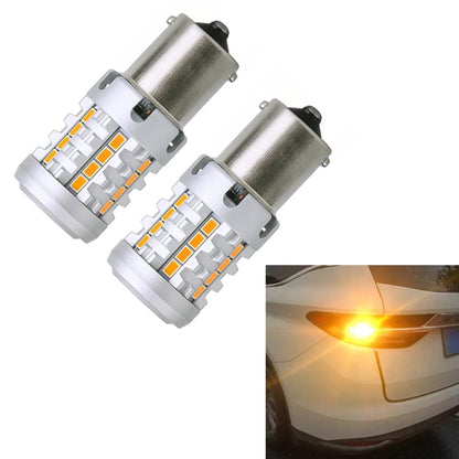 2pcs 1156 IC12-28V / 16.68W / 1.39A Car 3020EMC-26 Constant Current Wide Voltage Turn Signal Light (Yellow Light) - In Car by buy2fix | Online Shopping UK | buy2fix