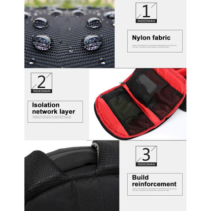 INDEPMAN DL-B012 Portable Outdoor Sports Backpack Camera Bag for GoPro, SJCAM, Nikon, Canon, Xiaomi Xiaoyi YI, Size: 27.5 * 12.5 * 34 cm(Purple) - Backpack by INDEPMAN | Online Shopping UK | buy2fix