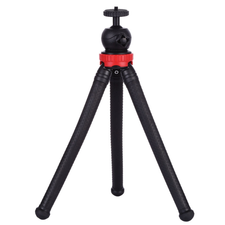 MZ305 Mini Octopus Flexible Tripod Holder with Ball Head for SLR Cameras, GoPro HERO10 Black / HERO9 Black / HERO8 Black /7 /6 /5 /5 Session /4 Session /4 /3+ /3 /2 /1, DJI Osmo Action, Xiaoyi and Other Action Cameras, Cellphone, Size:30cmx5cm - DJI & GoPro Accessories by buy2fix | Online Shopping UK | buy2fix