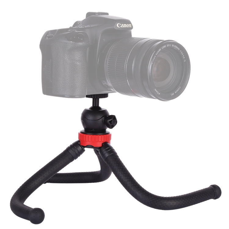 MZ305 Mini Octopus Flexible Tripod Holder with Ball Head for SLR Cameras, GoPro HERO10 Black / HERO9 Black / HERO8 Black /7 /6 /5 /5 Session /4 Session /4 /3+ /3 /2 /1, DJI Osmo Action, Xiaoyi and Other Action Cameras, Cellphone, Size:30cmx5cm - DJI & GoPro Accessories by buy2fix | Online Shopping UK | buy2fix