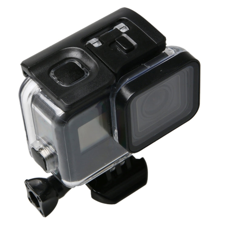 For GoPro HERO6 /5 Black 60m Underwater Waterproof Housing Diving Case with Touch Screen Back Door & Filter / Buckle Basic Mount & Screw, No Need to Disassemble Lens - DJI & GoPro Accessories by buy2fix | Online Shopping UK | buy2fix