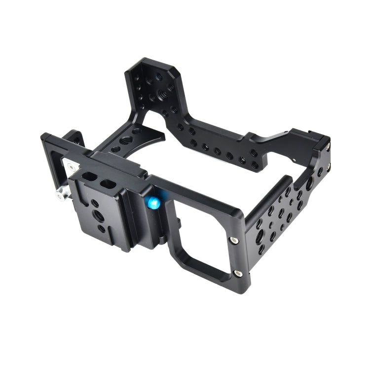 YELANGU CA7 YLG0908A-A01 Video Camera Cage Stabilizer for Sony A7K & A7X & A73  & A7S & A7R & A7RII & A7SII(Black) - Camera Accessories by YELANGU | Online Shopping UK | buy2fix