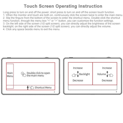 FEELWORLD LUT6S 1920x1080 2600 nits 6 inch IPS Screen HDMI 4K Touch Screen SDI HDI Camera Field Monitor - Camera Accessories by FEELWORLD | Online Shopping UK | buy2fix