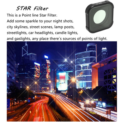 JSR KB Series Star Effect Lens Filter for GoPro HERO13 Black /12 Black /11 Black /10 Black /9 Black - Lens Filter by JSR | Online Shopping UK | buy2fix