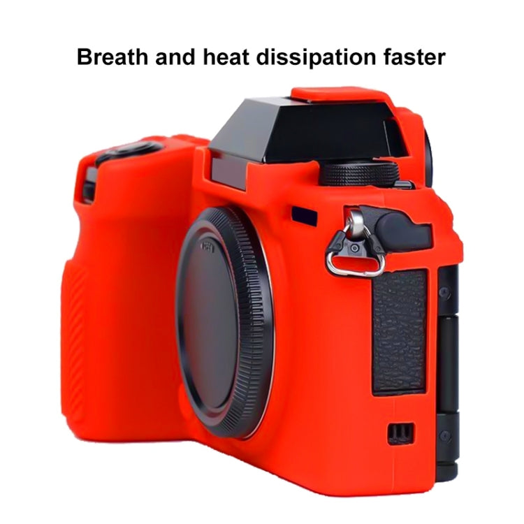 Soft Silicone Protective Case for FUJIFILM X-S10(Orange) - Camera Accessories by buy2fix | Online Shopping UK | buy2fix