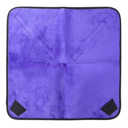 Hundred-folding Cloth Photography Camera SLR Liner Lens Bag Thickening Wrapped Cloth Plus Velvet, Size: 55x55cm (Purple) - Camera Accessories by buy2fix | Online Shopping UK | buy2fix