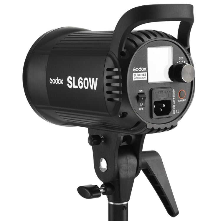 Godox SL60W LED Light Studio Continuous Photo Video Light(UK Plug) - Camera Accessories by Godox | Online Shopping UK | buy2fix