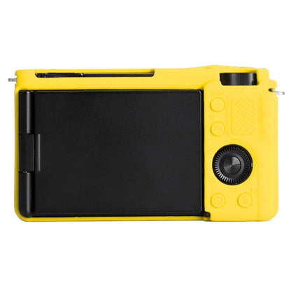 For Sony ZV-E10 Soft Silicone Protective Case (Yellow) - Camera Accessories by buy2fix | Online Shopping UK | buy2fix