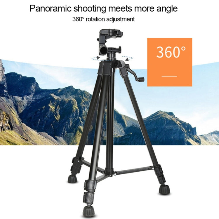 3366 Quality 1.7m Portable Phone Live Selfie Tripod DV SLR Camera Stand (Black) - Tripods by buy2fix | Online Shopping UK | buy2fix