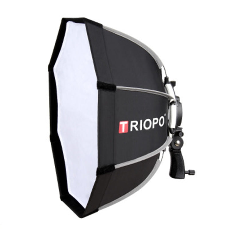 TRIOPO KS55 55cm Speedlite Flash Octagon Parabolic Softbox Diffuser with Bracket Mount Handle - Camera Accessories by TRIOPO | Online Shopping UK | buy2fix