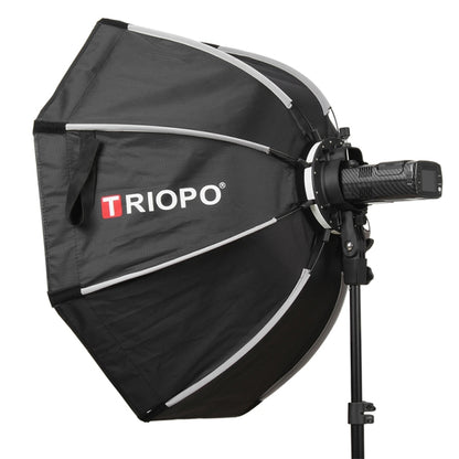 TRIOPO KX65 65cm Dome Speedlite Flash Octagon Parabolic Softbox Diffuser for Speedlite -  by TRIOPO | Online Shopping UK | buy2fix