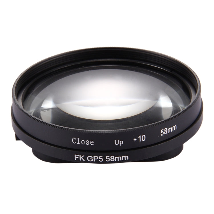 58mm 2 in 1 10X Close-Up Lens Filter for GoPro HERO7 Black/6 /5 - DJI & GoPro Accessories by buy2fix | Online Shopping UK | buy2fix