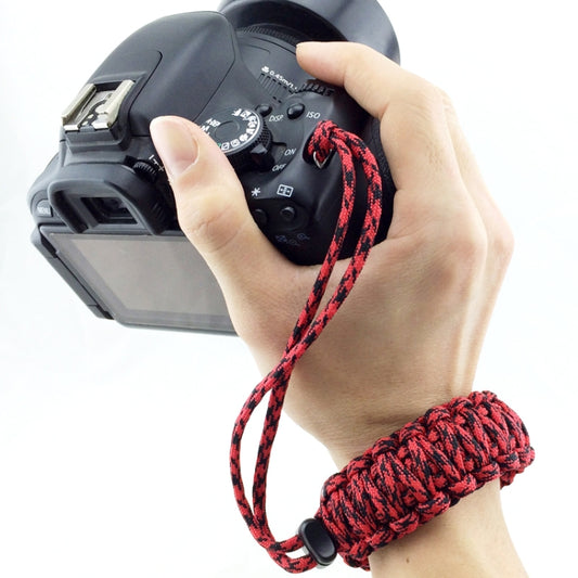 DIY Weave Style Anti-lost Colorful Wrist Strap Grip Emergency Survival Bracelet for DSLR / SLR Cameras, Random Color Delivery - Camera Accessories by buy2fix | Online Shopping UK | buy2fix