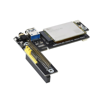 Waveshare SIM8200EA-M2 5G Snapdragon X55 Multi Mode Multi Band 5G/4G/3G Module Expand Board for Jetson Nano, EU Plug - Modules Expansions Accessories by WAVESHARE | Online Shopping UK | buy2fix