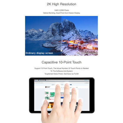 Waveshare 5.5 inch 1440 x 2560 2K Capacitive Touch LCD Display IPS Screen for Raspberry Pi , HDMI Interface - Modules Expansions Accessories by WAVESHARE | Online Shopping UK | buy2fix