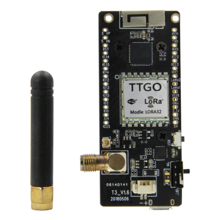 TTGO LORA32 V2.1 ESP32 0.96 inch OLED Bluetooth WiFi Wireless Module 915MHz SMA IP5306 Module with Antenna - Module by TTGO | Online Shopping UK | buy2fix