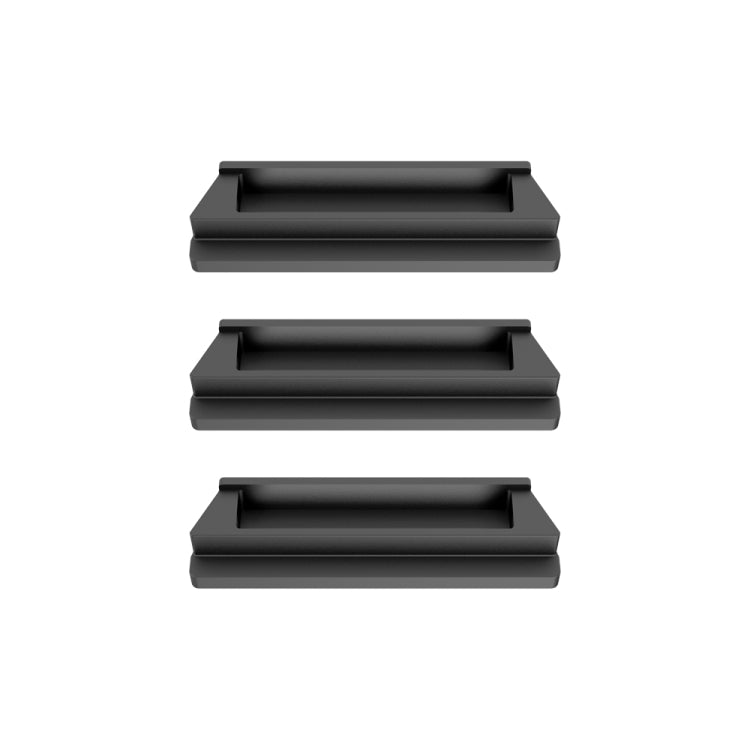 3 PCS Sunnylife AIR2-DC258 Silicone Battery Dust Plug for DJI Mavic Air 2(Black) - DJI & GoPro Accessories by Sunnylife | Online Shopping UK | buy2fix