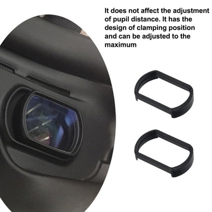 RCSTQ 2 PCS 200 Degree Myopia Glasses Lens Vision Correction Aspherical Lens for DJI FPV Goggles V2 - DJI & GoPro Accessories by RCSTQ | Online Shopping UK | buy2fix