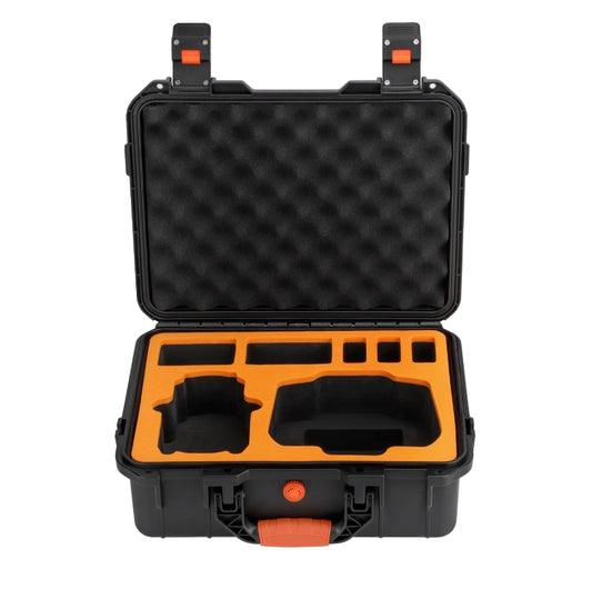 For DJI Mini 4 Pro Sunnylife Safety Carrying Case Waterproof Shock-proof Hard Travel Case (Black) - Backpacks & Bags by buy2fix | Online Shopping UK | buy2fix