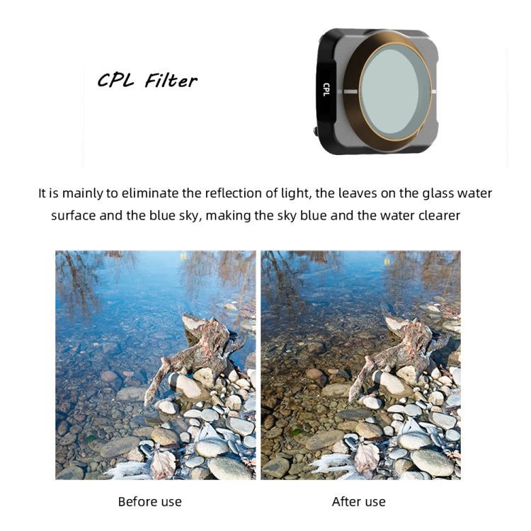 JSR Drone 8 in 1 UV+CPL+ND8+ND16+ND32+ND64+NIGHT+STAR Lens Filter for DJI MAVIC Air 2 - Lens Filter by JSR | Online Shopping UK | buy2fix