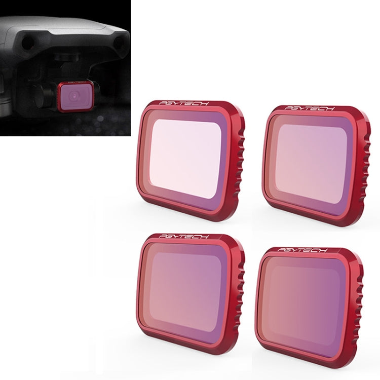 4 PCS PGYTECH P-16A-034 ND8 / 16 / 32 / 64 Lens Filter for DJI Mavic Air 2 Drone Accessories - Lens Filter by PGYTECH | Online Shopping UK | buy2fix