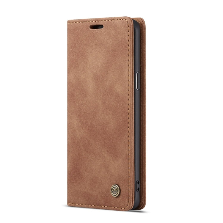 CaseMe-013 Multifunctional Retro Frosted Horizontal Flip Leather Case with Card Slot & Holder & Wallet for Galaxy S9(Brown) - Galaxy Phone Cases by CaseMe | Online Shopping UK | buy2fix