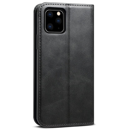 Suteni Calf Texture Horizontal Flip Leather Case with Holder & Card Slots & Wallet for iPhone 11(Black) - iPhone 11 Cases by Suteni | Online Shopping UK | buy2fix