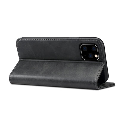 Suteni Calf Texture Horizontal Flip Leather Case with Holder & Card Slots & Wallet for iPhone 11(Black) - iPhone 11 Cases by Suteni | Online Shopping UK | buy2fix