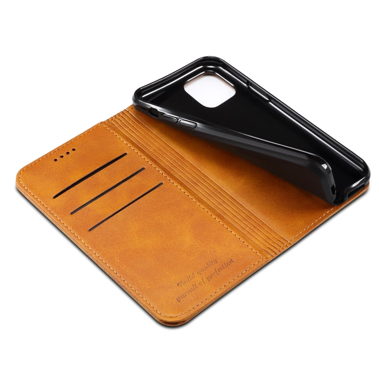 Suteni Calf Texture Horizontal Flip Leather Case with Holder & Card Slots & Wallet for iPhone 11(Black) - iPhone 11 Cases by Suteni | Online Shopping UK | buy2fix