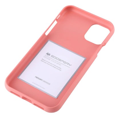 GOOSPERY SOFE FEELING TPU Shockproof and Scratch Case for iPhone 11(Pink) - iPhone 11 Cases by GOOSPERY | Online Shopping UK | buy2fix