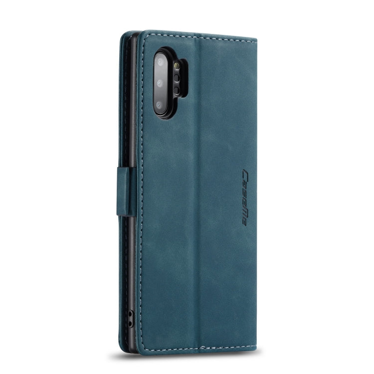 CaseMe-013 Multifunctional Horizontal Flip Leather Case with Card Slot & Holder & Wallet for Galaxy Note 10+(Blue) - Galaxy Phone Cases by CaseMe | Online Shopping UK | buy2fix