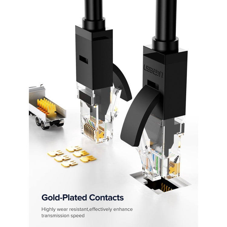 UGREEN NW102 Cat6 RJ45 Household Gigabit Twisted Pair Round Ethernet Cable, Length:3m - Lan Cable and Tools by UGREEN | Online Shopping UK | buy2fix