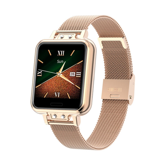 ZL13 1.22 inch Color Screen IP67 Waterproof Smart Watch, Support Sleep Monitor / Heart Rate Monitor / Menstrual Cycle Reminder(Gold) - Smart Wear by buy2fix | Online Shopping UK | buy2fix
