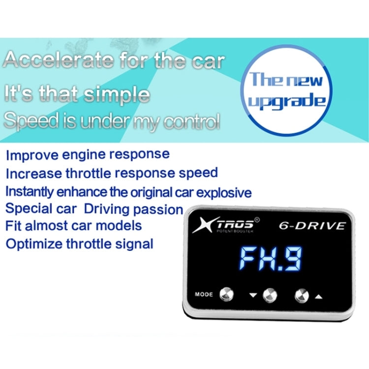For Chrysler Pacifica 2007-2008 TROS TS-6Drive Potent Booster Electronic Throttle Controller -  by TROS | Online Shopping UK | buy2fix