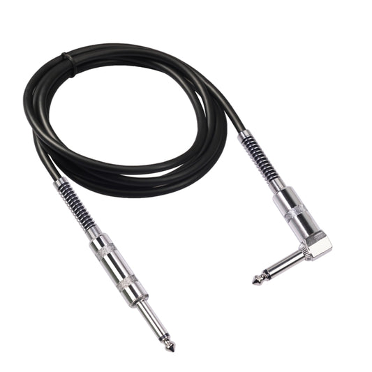 TC048SL 6.35mm Plug Straight to Elbow Electric Guitar Audio Cable, Cable Length:3m - Consumer Electronics by buy2fix | Online Shopping UK | buy2fix